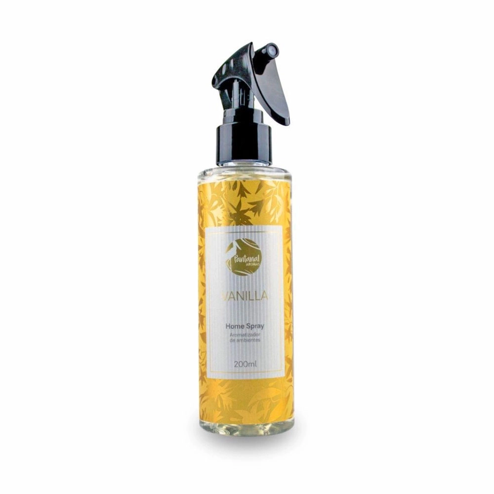 PERFUME PARA AMBIENTE PANTANOL AROMAS HOME SPRAY ESSÊNCIA DE VANILLA 200ML  