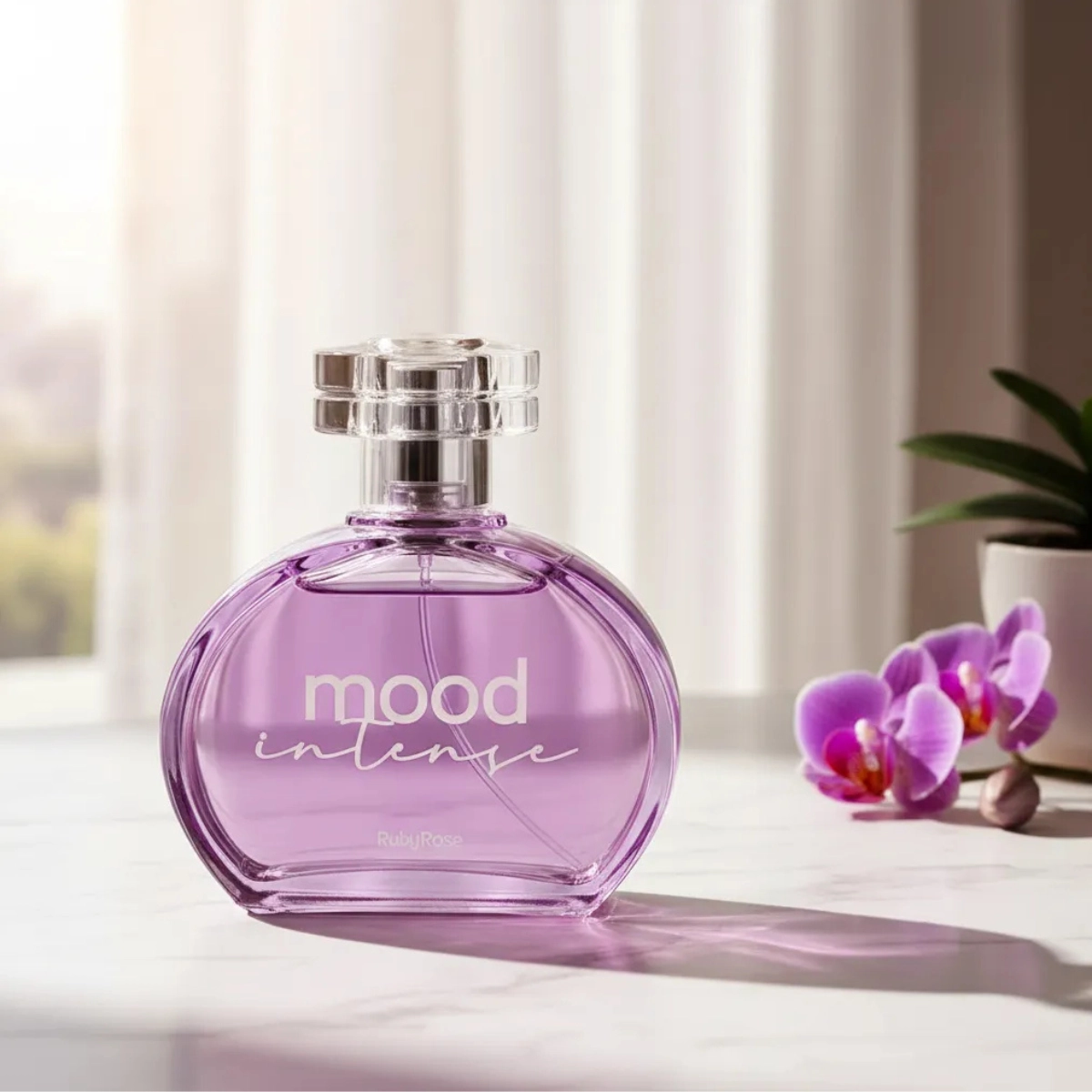 PERFUME RUBY ROSE MOOD INTENSE 100ML FLORAL FRUTAL SPRAY CHARME E FRAGRANCIA PERFUME RUBY ROSE MOOD INTENSE 100ML FLORAL FRUTAL SPRAY CHARME E FRAGRANCIA