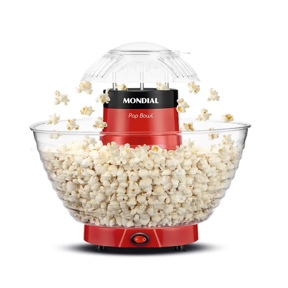 PIPOQUEIRA POP BOWL MONDIAL 1200W VERMELHA PP-05 127V