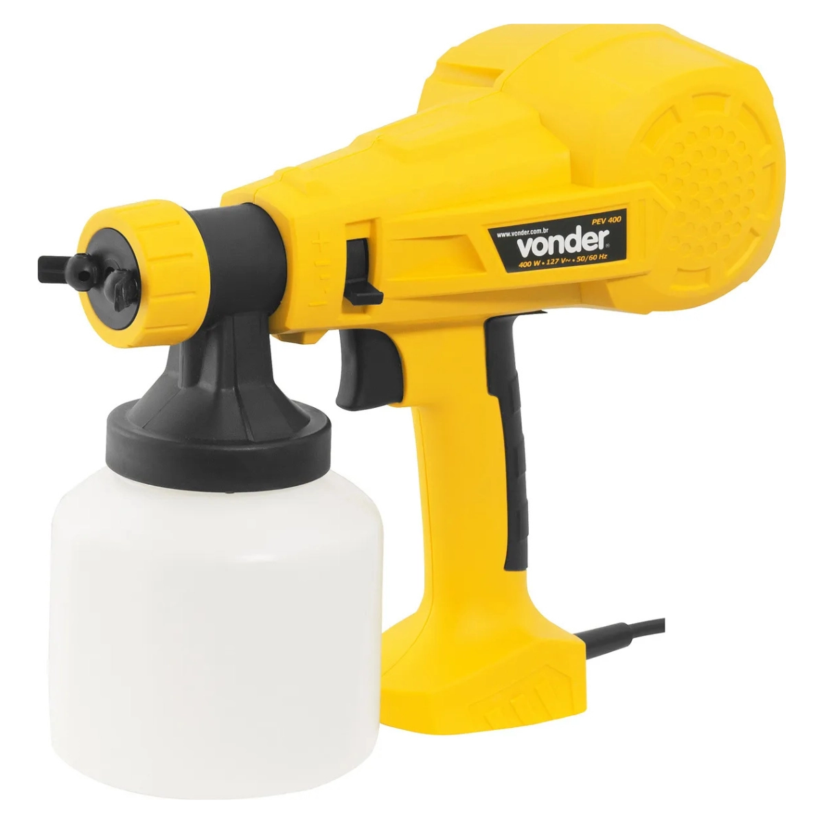PISTOLA DE PINTURA ELÉTRICA PEV400 800ML 127V VONDER