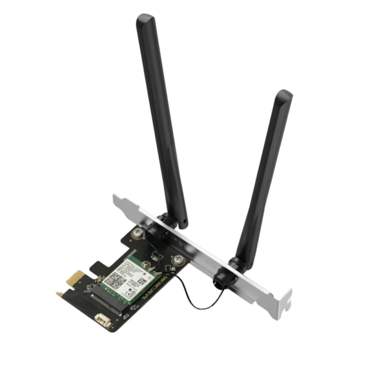 PLACA DE REDE PCIE COM WI-FI 6E MERCUSYS AX3000 E BLUETOOTH 5.2