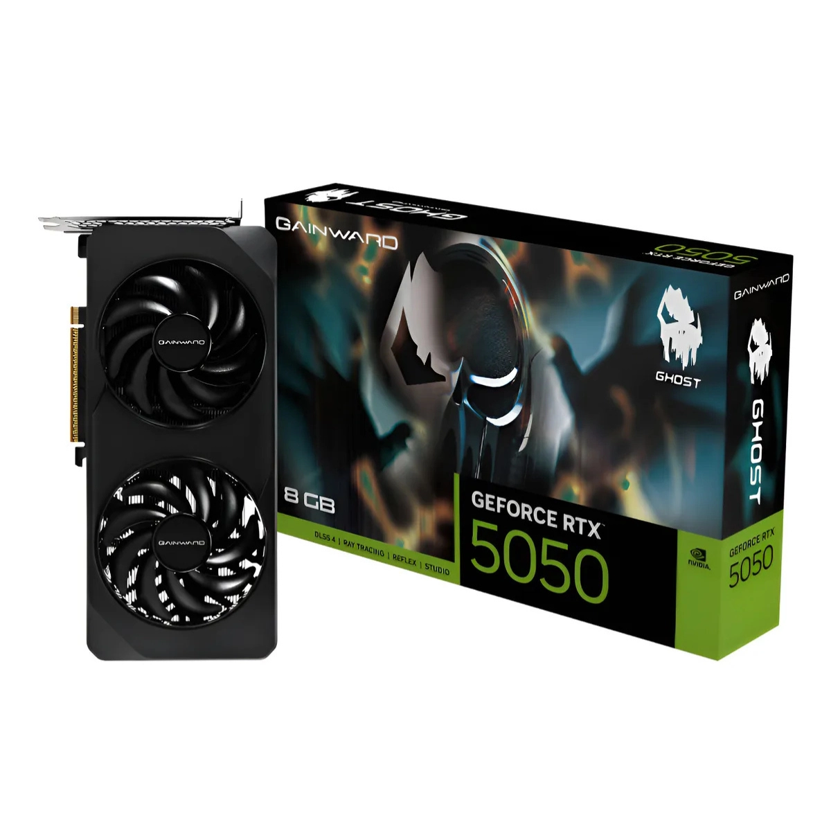 PLACA DE VÍDEO GEFORCE RTX 5050 GHOST 8GB 128BITS GDDR6 GAINWARD