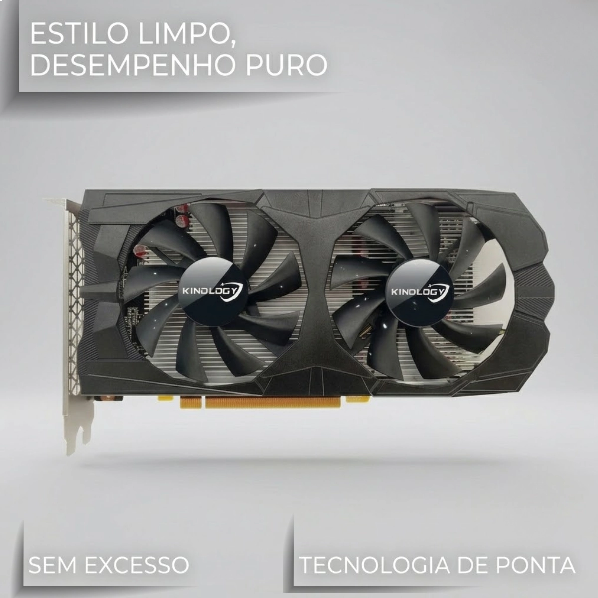 PLACA DE VIDEO KINOLOGY RADEON RX 580 2048SP-D5 8GB GDDR5 PLACA DE VIDEO KINOLOGY RADEON RX 580 2048SP-D5 8GB GDDR5