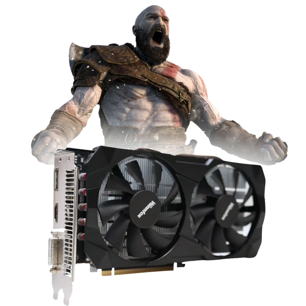 Placa De Video RX 580 16GB 256BITS WINNFOX GDDR5 