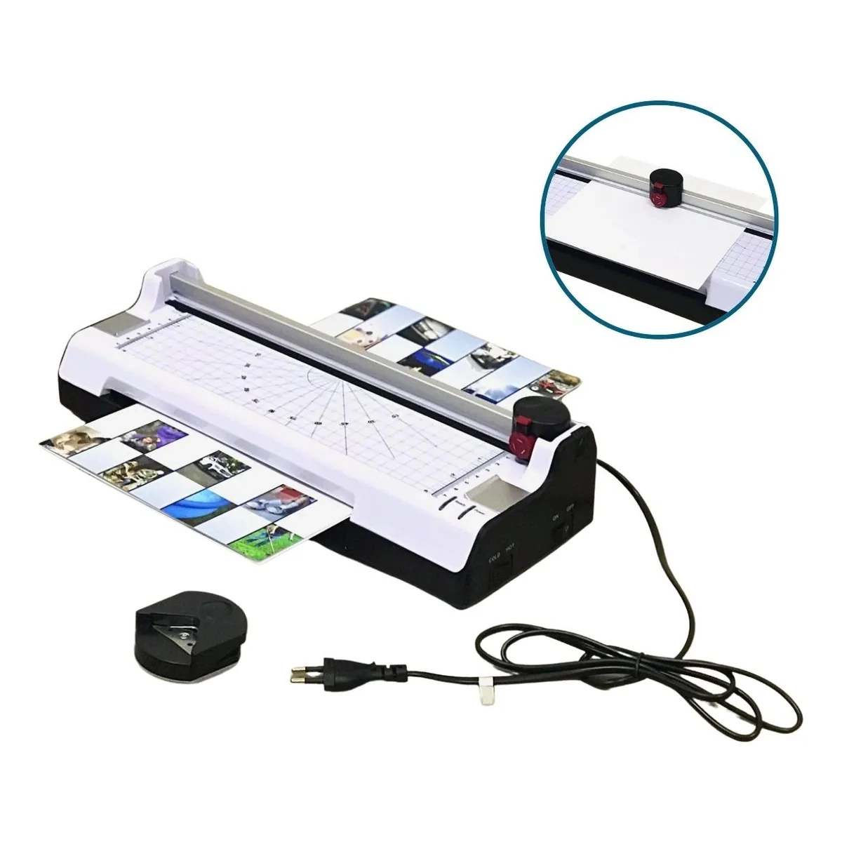 PLASTIFICADORA LAMINADORA 5 EM 1 REFILADORA 127V A4 A5 A6 IMPORTWAY PLASTIFICADORA LAMINADORA 5 EM 1 REFILADORA 127V A4 A5 A6 IMPORTWAY