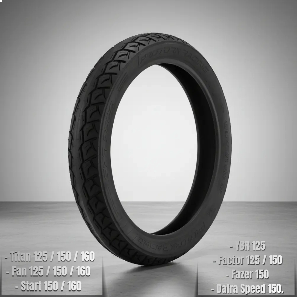 Pneu Traseiro 90/90-18 M/c Reinf. 57P Str 7000 C/c Pneu Traseiro 90/90-18 M/c Reinf. 57P Str 7000 C/c