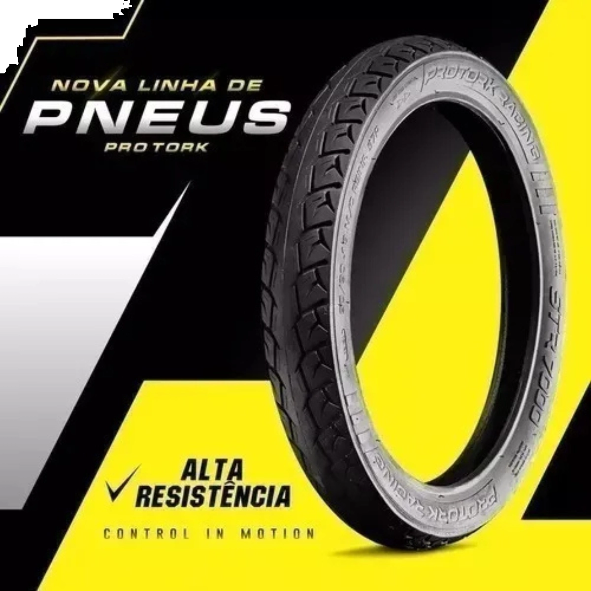 Pneu Traseiro 90/90-18 M/c Reinf. 57P Str 7000 C/c Pneu Traseiro 90/90-18 M/c Reinf. 57P Str 7000 C/c
