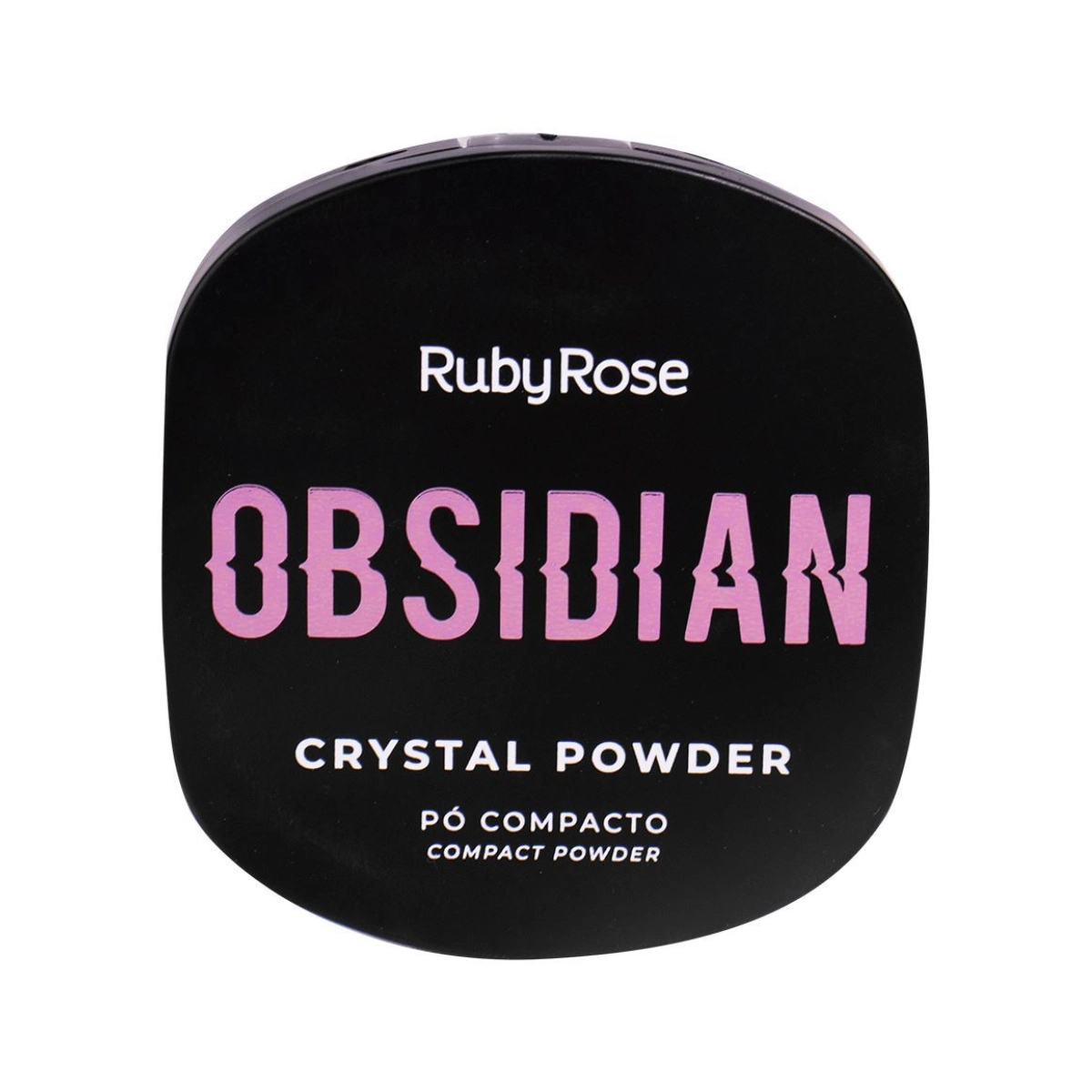 PO COMPACTO AVELUDADO PC44 OBSIDIAN HB18002 RUBY ROSE
