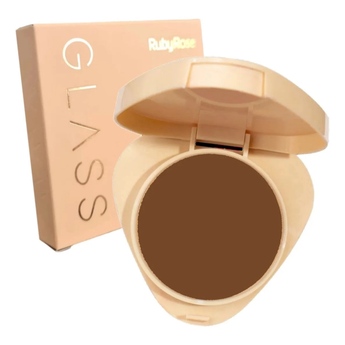 PO COMPACTO DE ALTA COBERTURA GPD20 GLASS HB86311 RUBYROSE