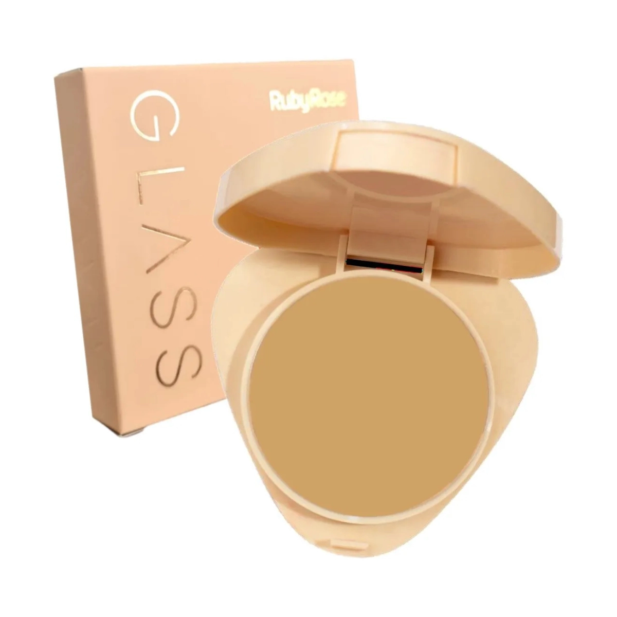 PO COMPACTO DE ALTA COBERTURA GPM30 GLASS HB8637 RUBY ROSE