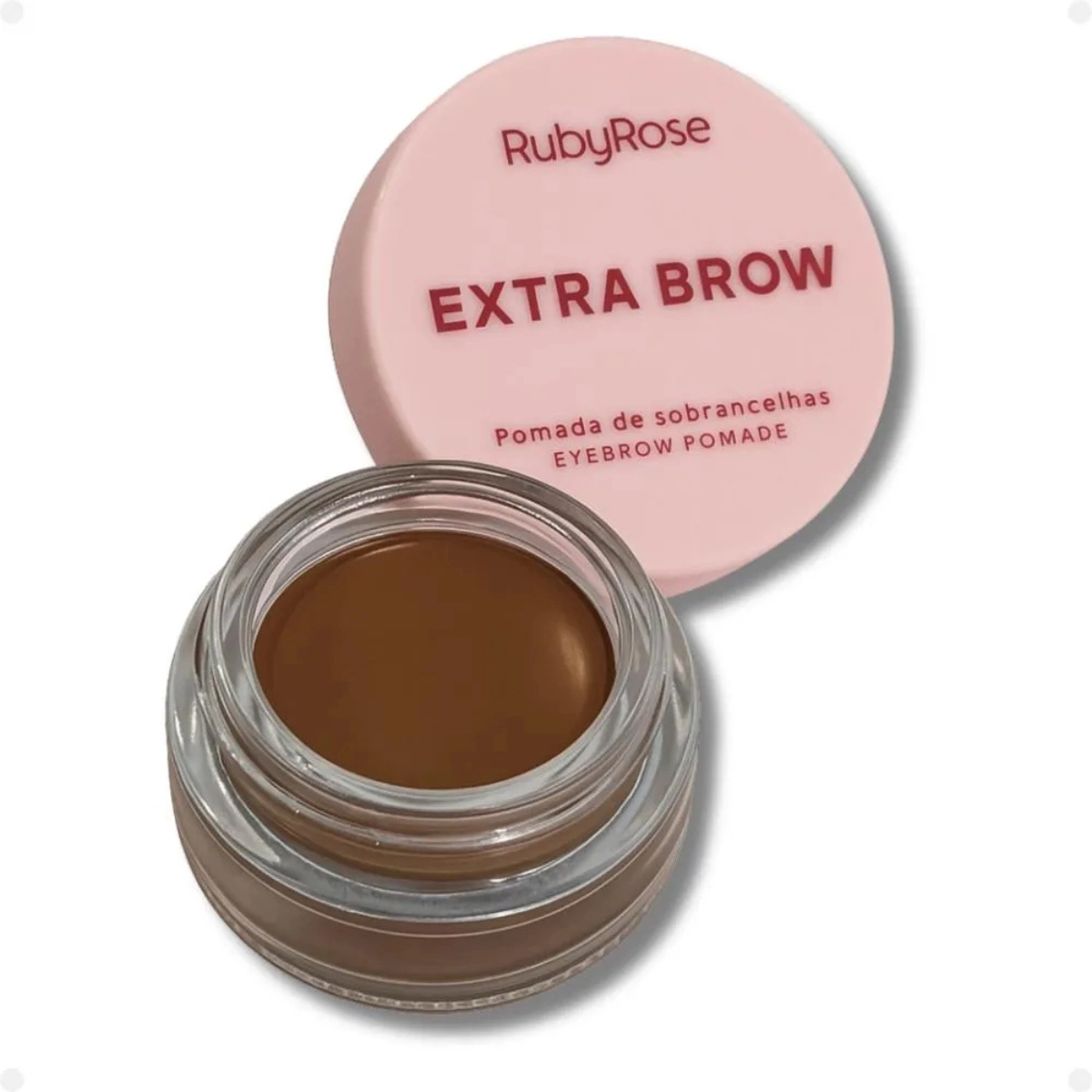 POMADA MODELADORA DE SOBRANCELHAS RUBY ROSE EXTRA BROW RUSSET