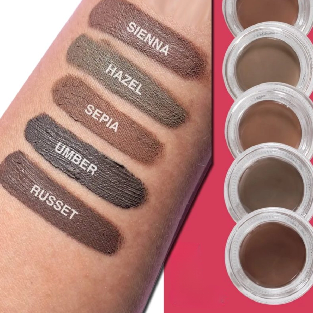 POMADA MODELADORA DE SOBRANCELHAS RUBY ROSE EXTRA BROW SEPIA