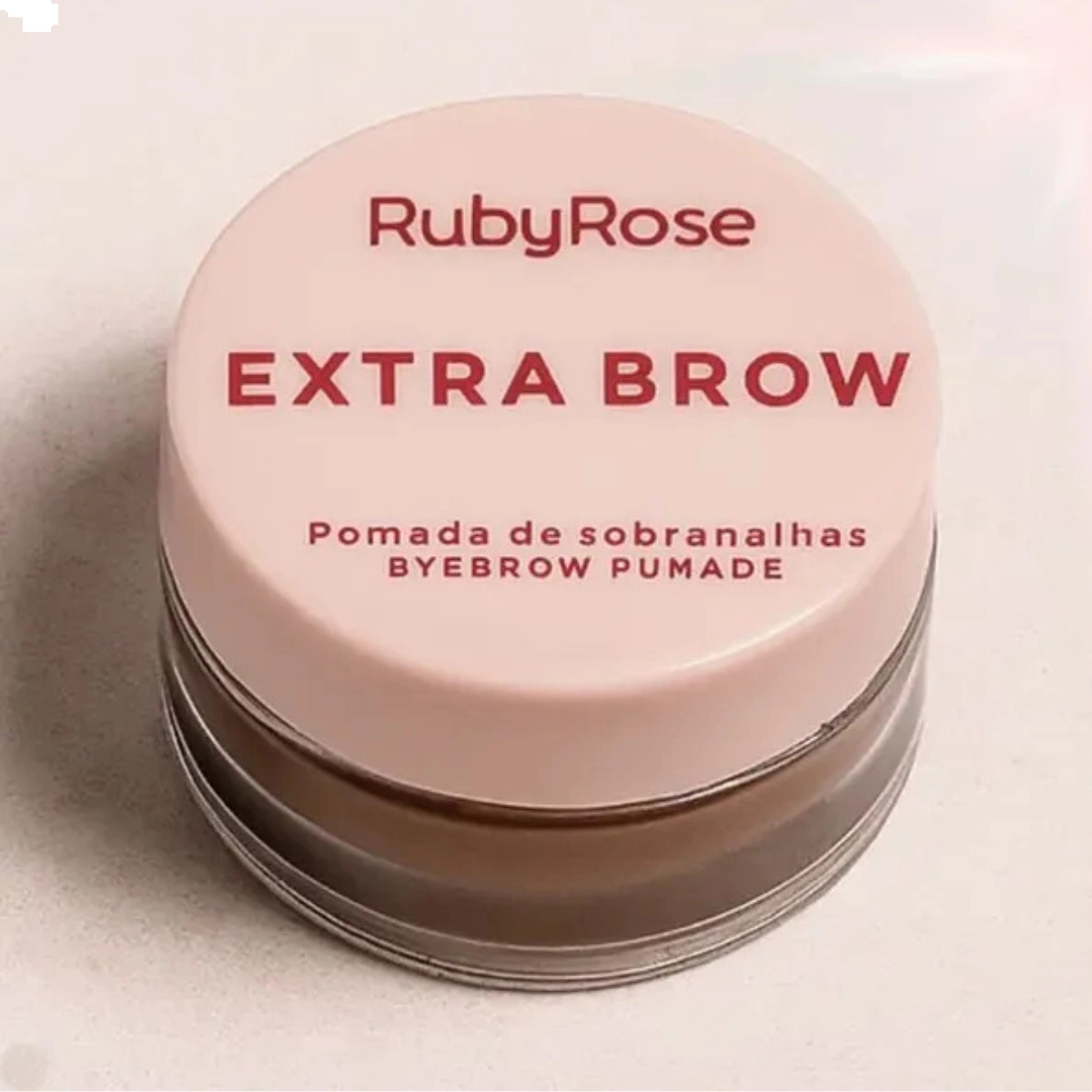 POMADA MODELADORA DE SOBRANCELHAS RUBY ROSE EXTRA BROW SEPIA