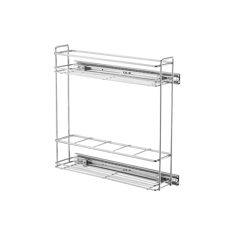 PORTA ALIMENTOS DESLIZANTE CROMADO SCHMITT P/ COZINHA  