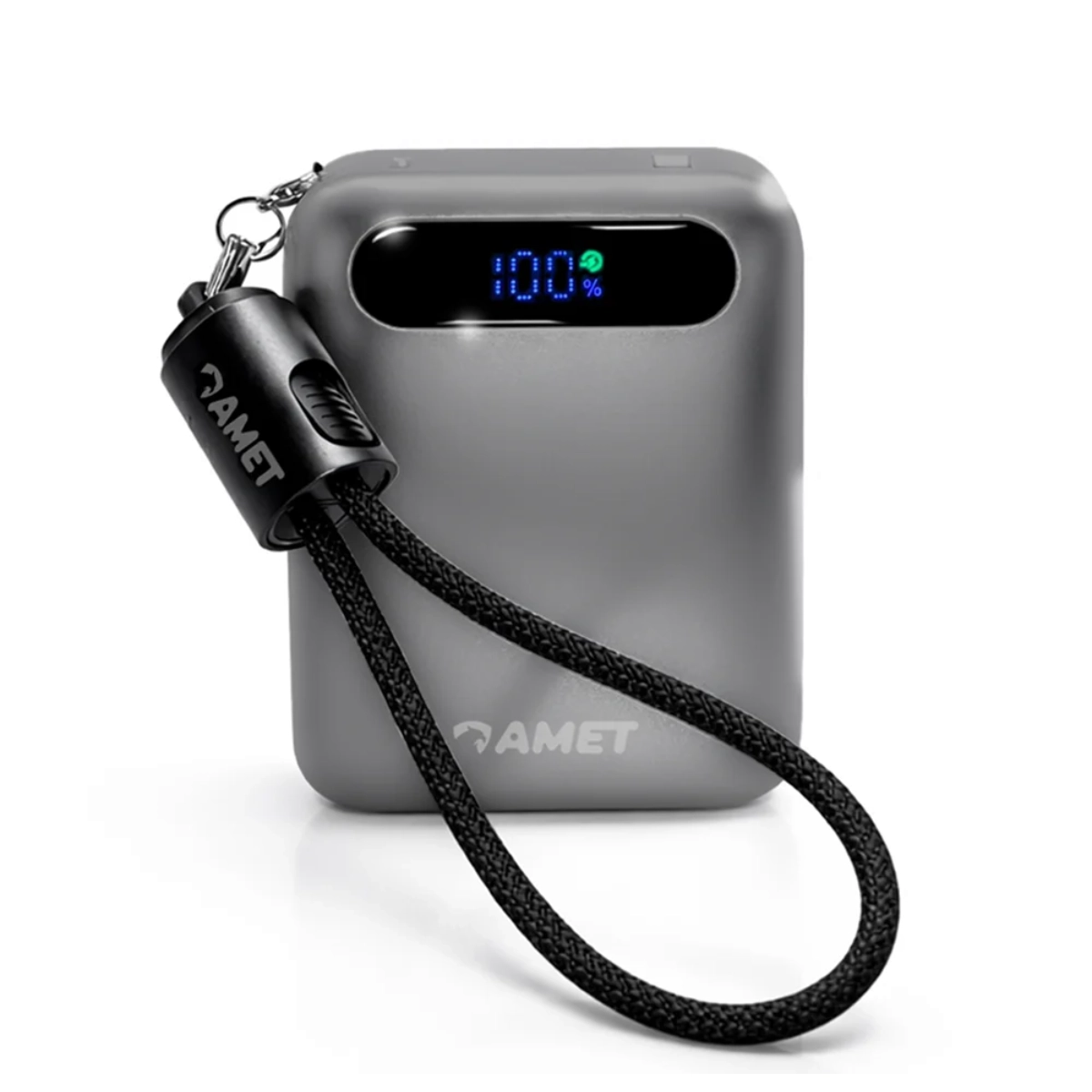POWER BANK CARREGADOR PORTATIL AMET 10000MAH TURBO 20W USB