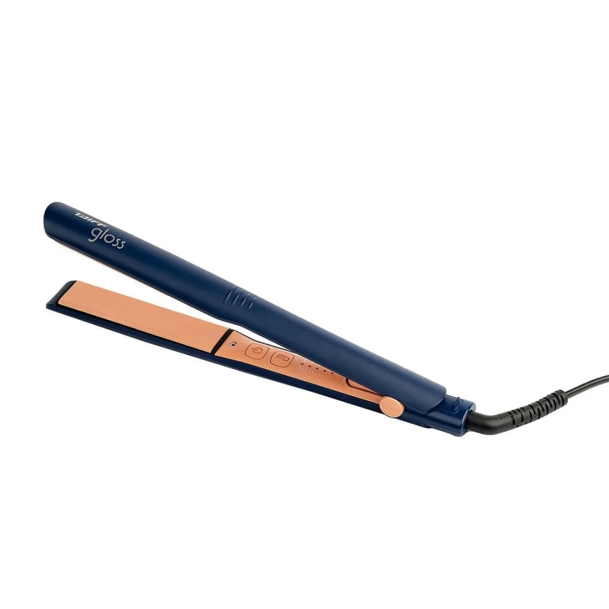 PRANCHA DE CABELO GLOSS BLUE LED BIVOLT 150°C A 230°C TAIFF