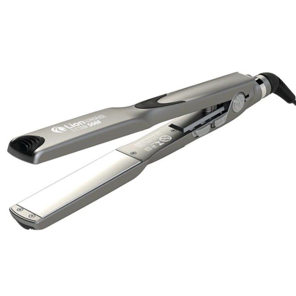 Prancha Profissional Lion TITANIUM 500°F Bivolt | 250°C | Cabo 3m - Cinza
