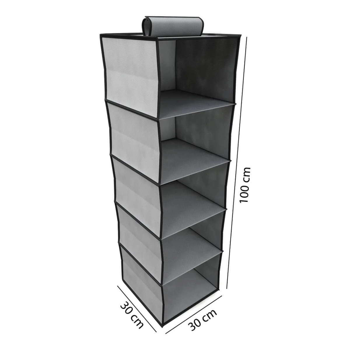 PRATELEIRA DOBRÁVEL ORGANIZADORA DE ROUPAS COM 5 DIVISORIAS