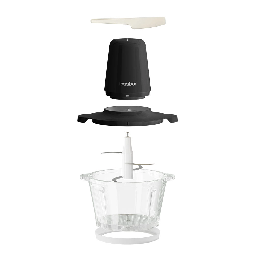 Processador De Alimentos Gaabor 300w 4 Lâminas Vidro 2l Cor Preto 220V Processador De Alimentos Gaabor 300w 4 Lâminas Vidro 2l Cor Preto 220V