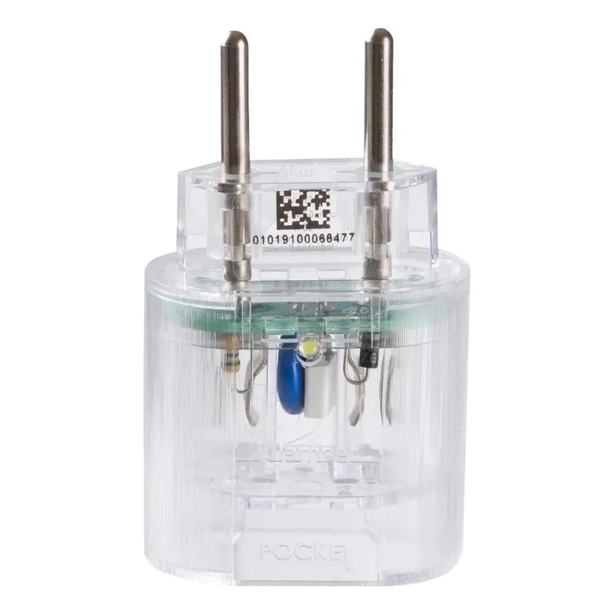 PROTETOR DE SURTOS ICLAMPER DPS POCKET 2 PINOS 10A TRANSPARENTE