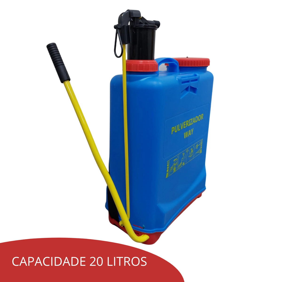 PULVERIZADOR MANUAL 20 LITROS PARA COSTAS - IMPORTWAY