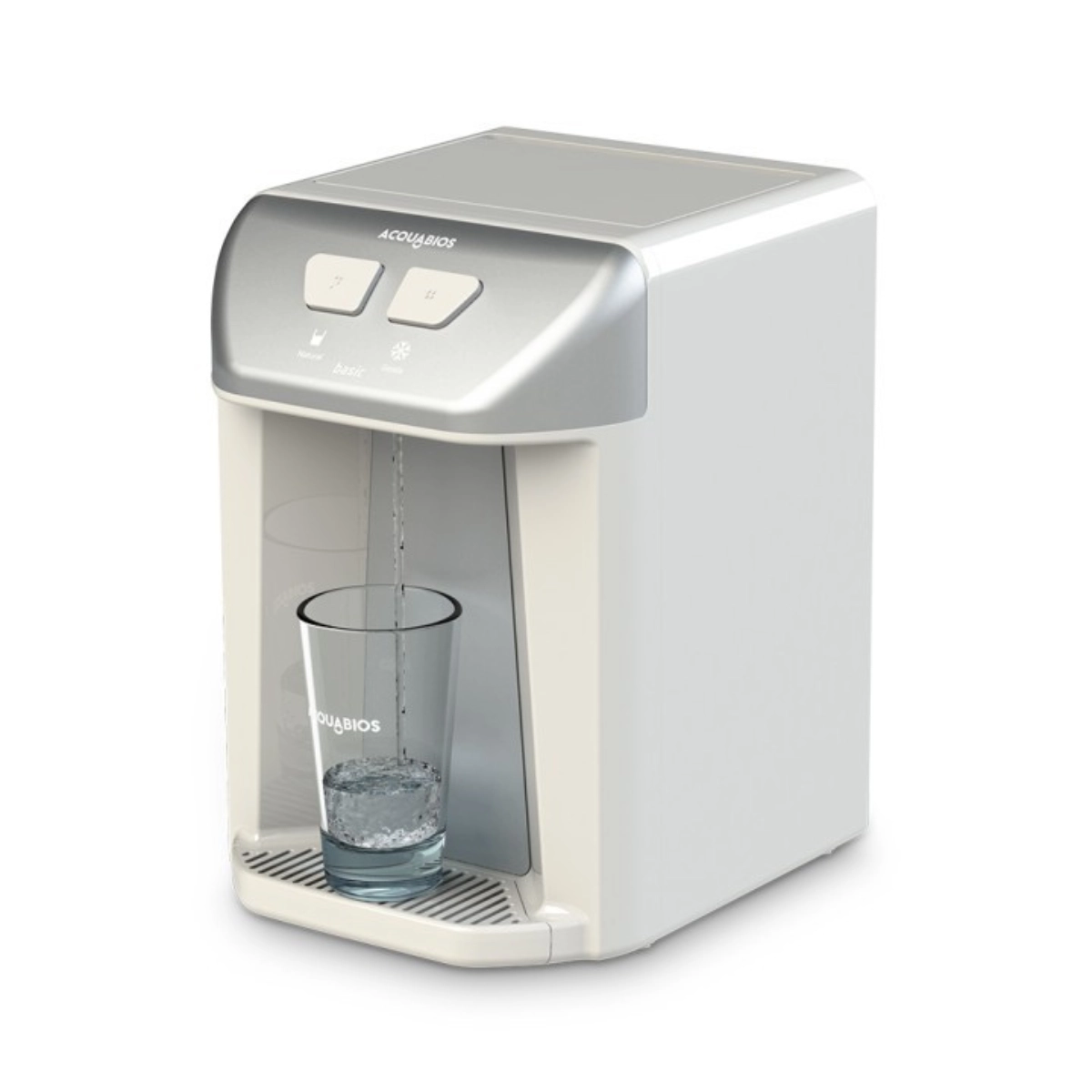 PURIFICADOR DE AGUA ELETRÔNICO REFRIGERADO BASIC BRANCO E PRATA BIVOLT ACQUABIOS PURIFICADOR DE AGUA ELETRÔNICO REFRIGERADO BASIC BRANCO E PRATA BIVOLT ACQUABIOS