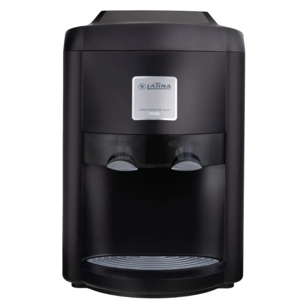 PURIFICADOR DE ÁGUA MINERAL LATINA PRETO 220V PA355