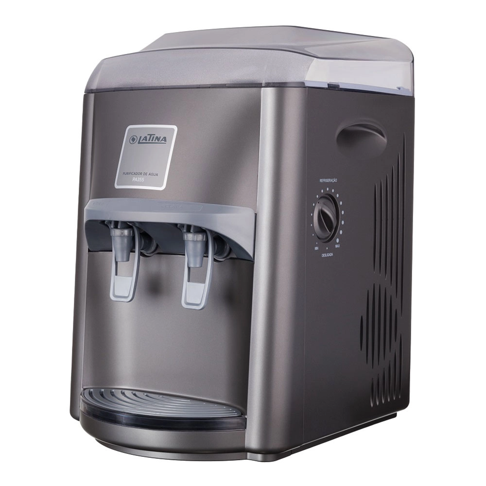 PURIFICADOR DE ÁGUA MINERAL TITANIUM 220V PA355 LATINA PURIFICADOR DE ÁGUA MINERAL TITANIUM 220V PA355 LATINA