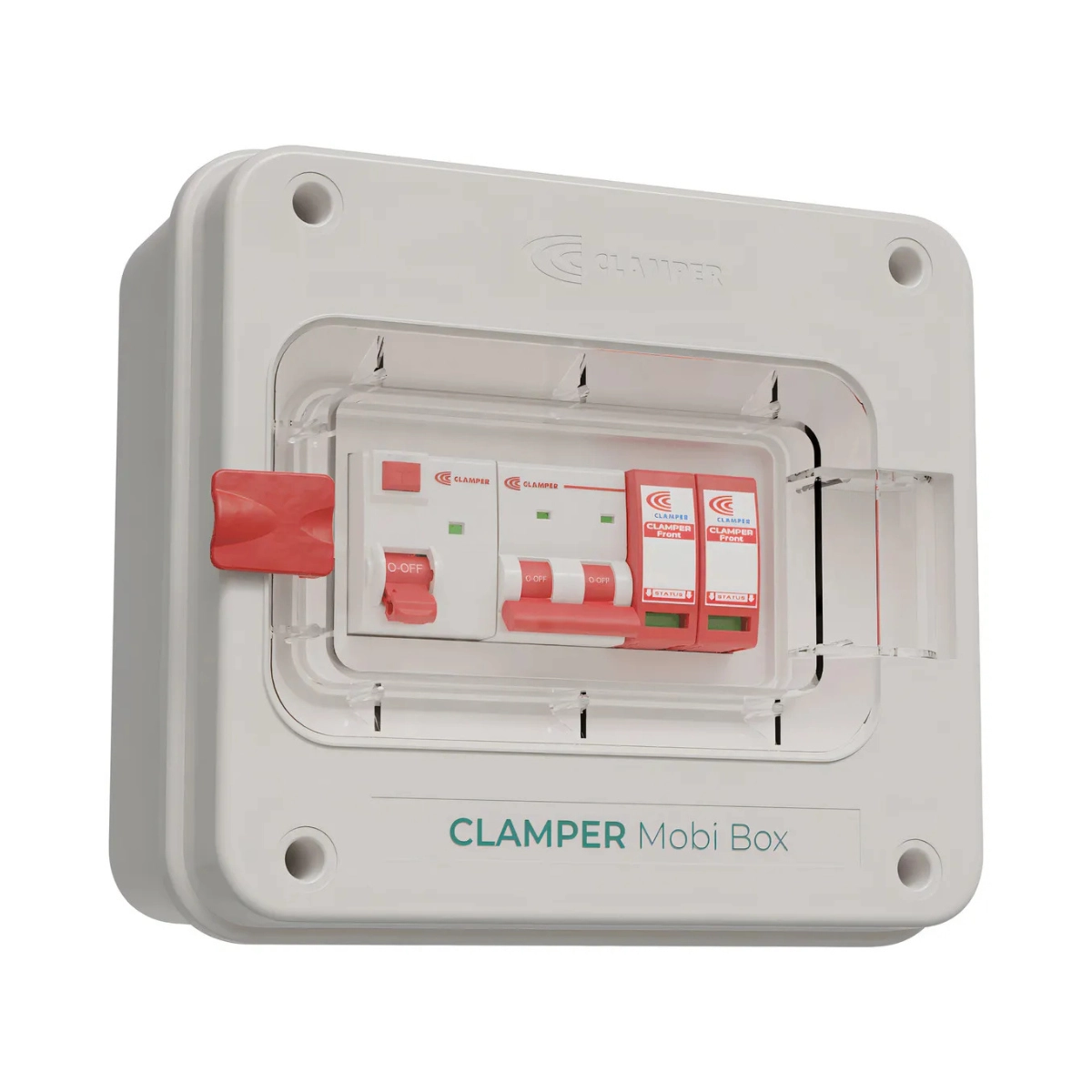 QUADRO DE PROTEÇÃO MOBI BOX 32A PARA CARREGADORES VEICULARES 220V