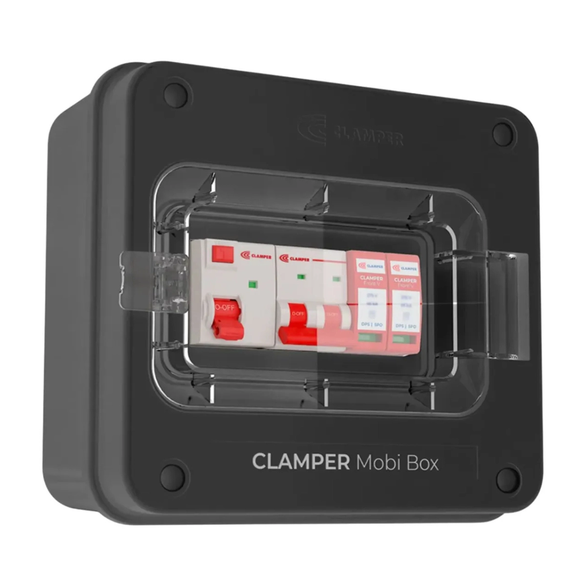 QUADRO DE PROTEÇÃO MOBI BOX 8KW 40A PARA CARREGADORES VEICULARES 220V