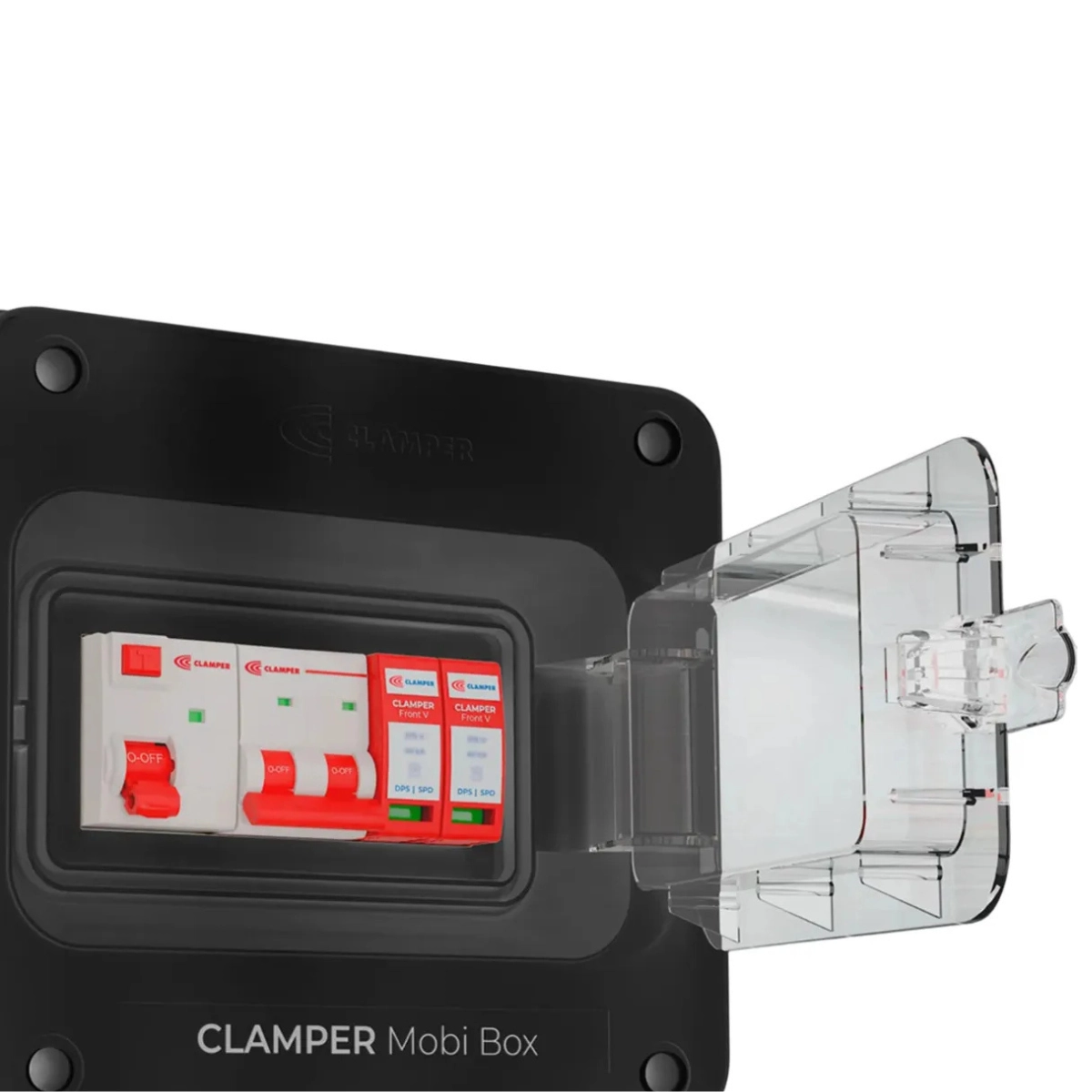 QUADRO DE PROTEÇÃO MOBI BOX 8KW 40A PARA CARREGADORES VEICULARES 220V
