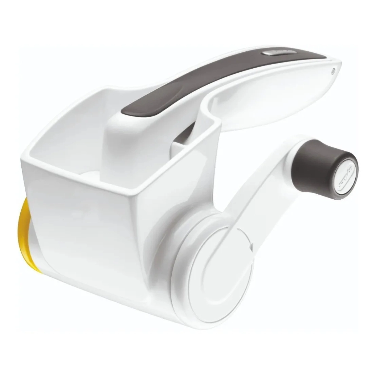 RALADOR PARA QUEIJO MANUAL COM MANIVELA GIRATÓRIA ZYLISS CLASSIC BRANCO BRANCO