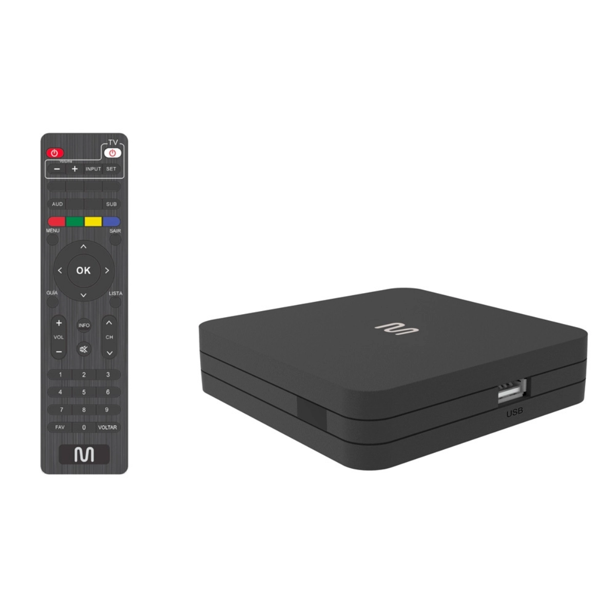 RECEPTOR DE SINAL DIGITAL EAF NAGRA COM CONTROLE MULTILASER