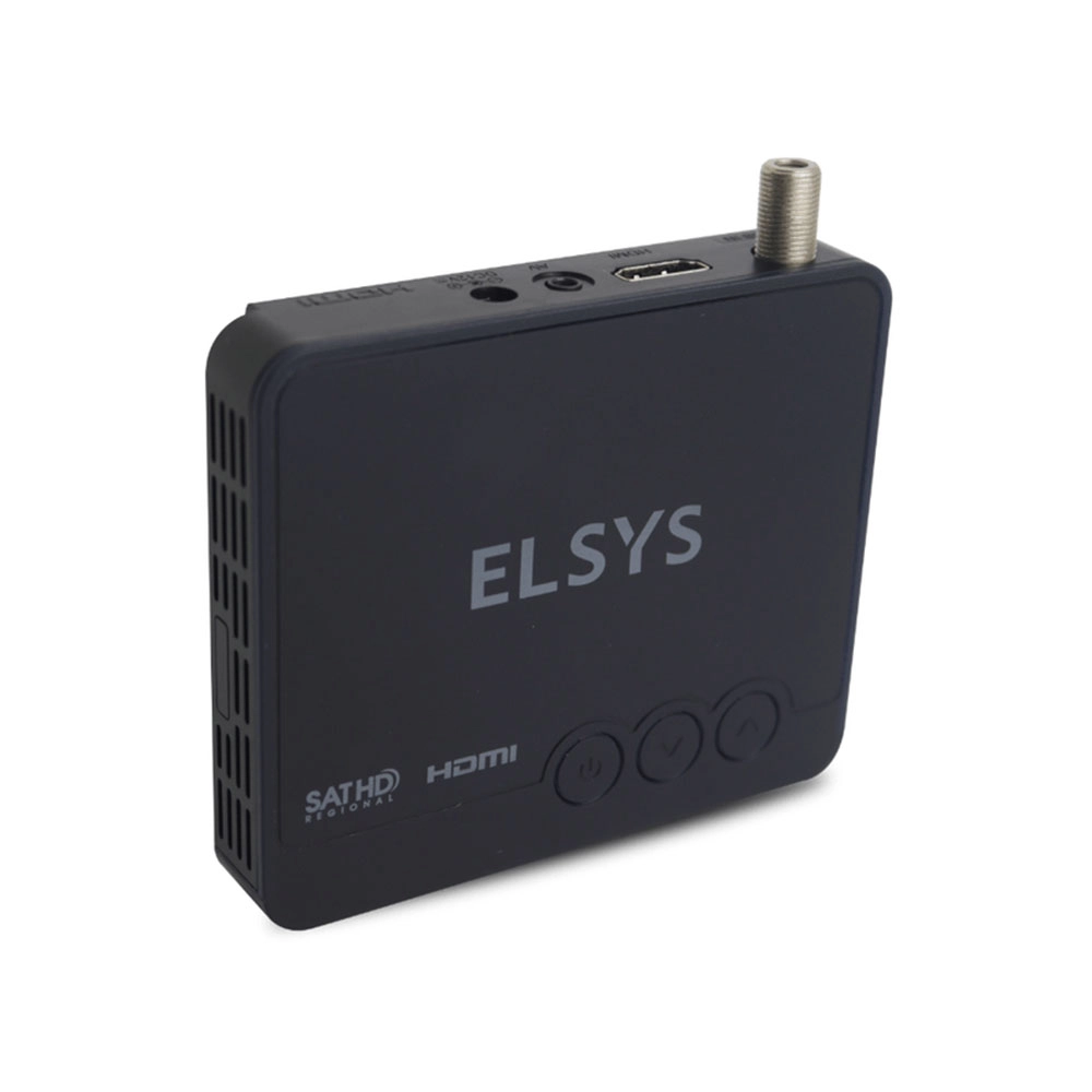 Receptor Digital Full Hd de Tv Via Satelite Elsys Sathd Satmax 6