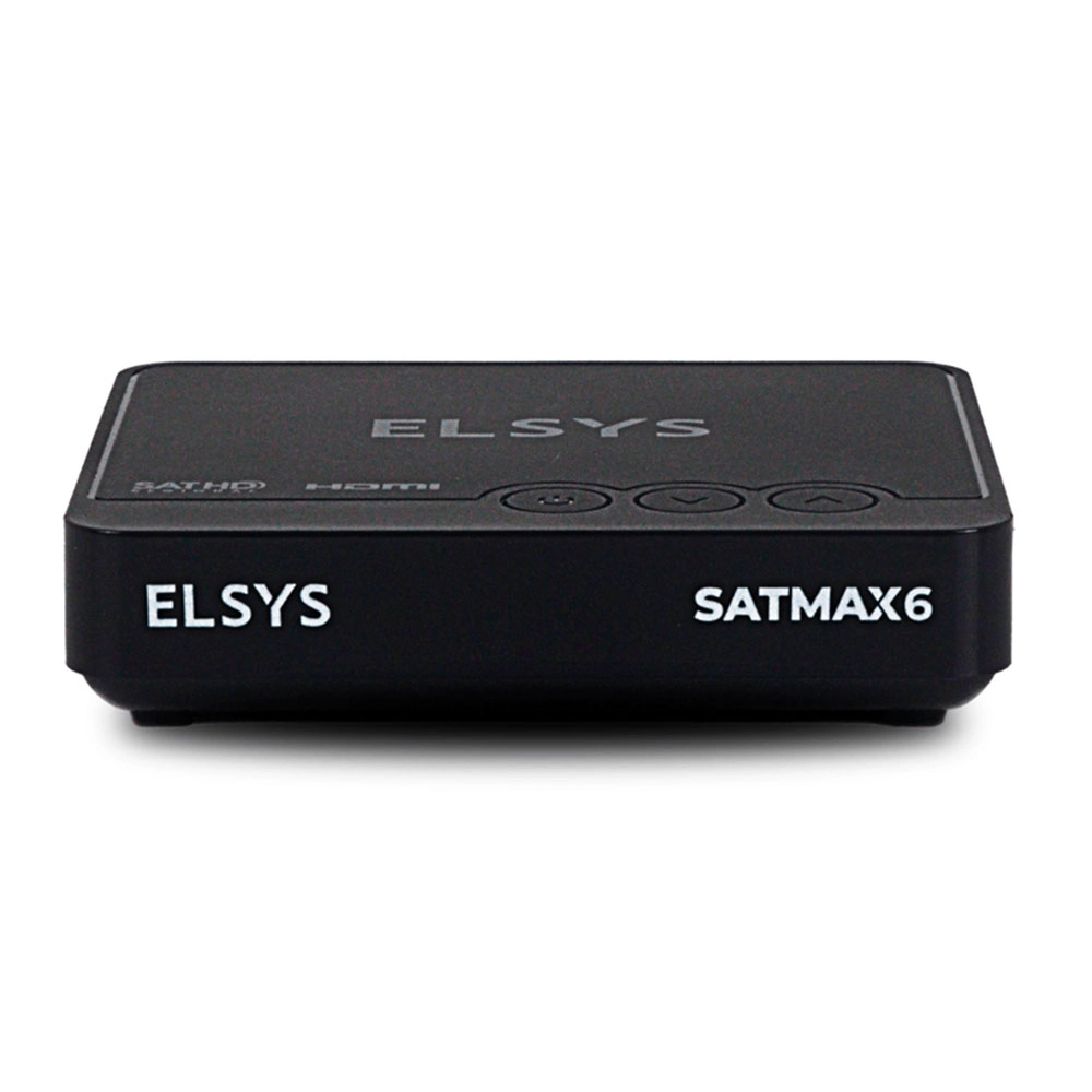 Receptor Digital Full Hd de Tv Via Satelite Elsys Sathd Satmax 6