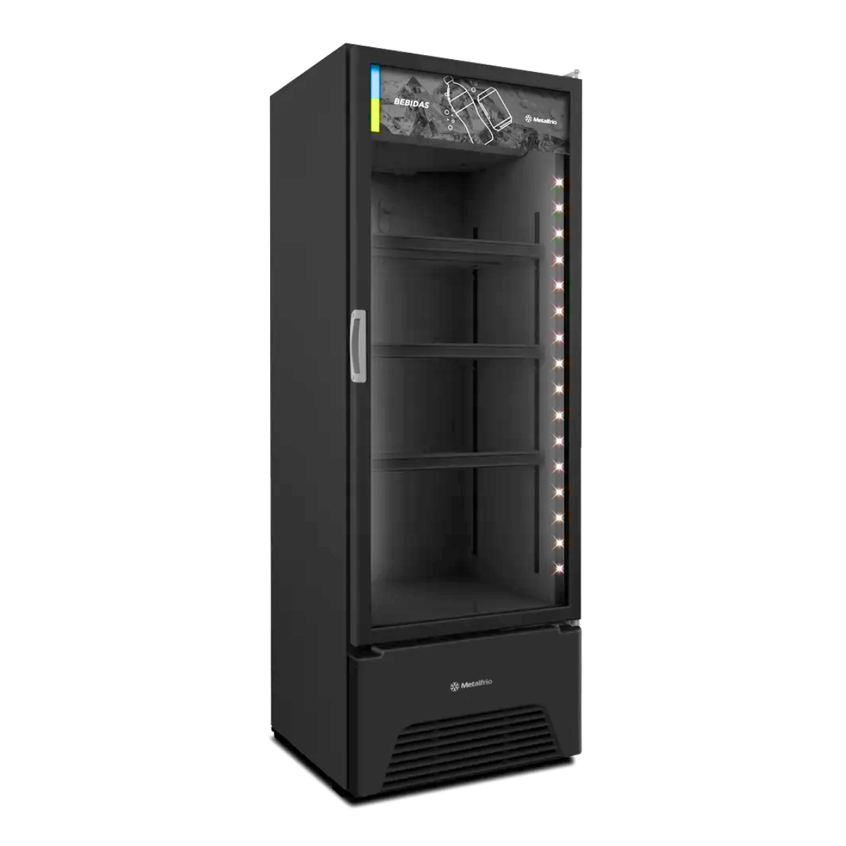 REFRIGERADOR EXPOSITOR VERTICAL BEBIDAS 403L METALFRIO 127V