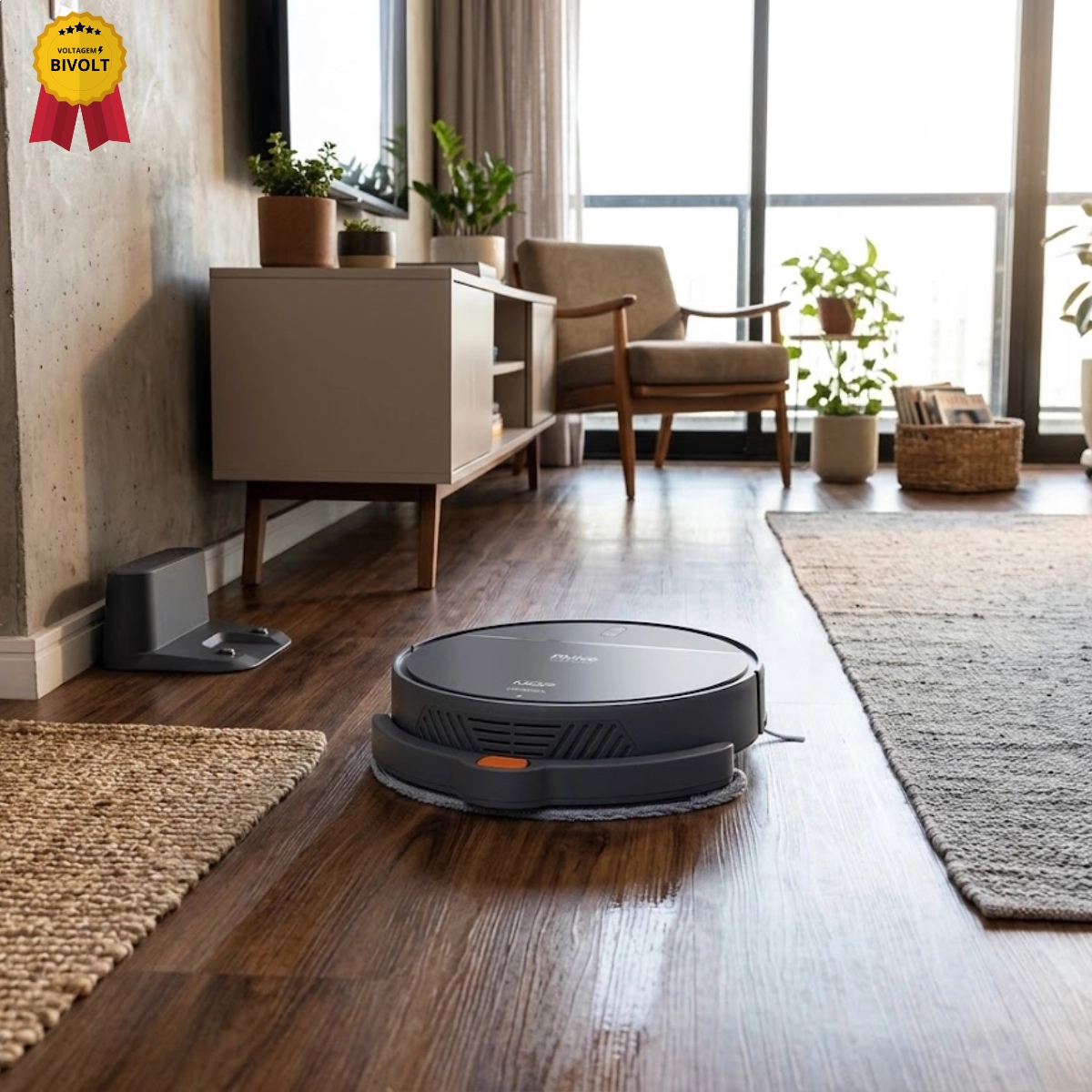 ROBÔ ASPIRADOR PHILCO PAS29A WI-FI E ALEXA BIVOLT CINZA COM CONTROLE ROBÔ ASPIRADOR PHILCO PAS29A WI-FI E ALEXA BIVOLT CINZA COM CONTROLE