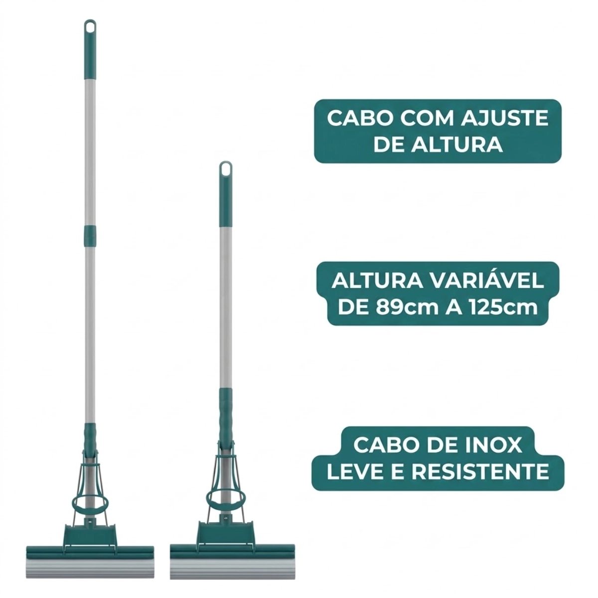 RODO MOP PARA LIMPEZA GERAL PLUS E RODO MAGICO FLASH LIMP