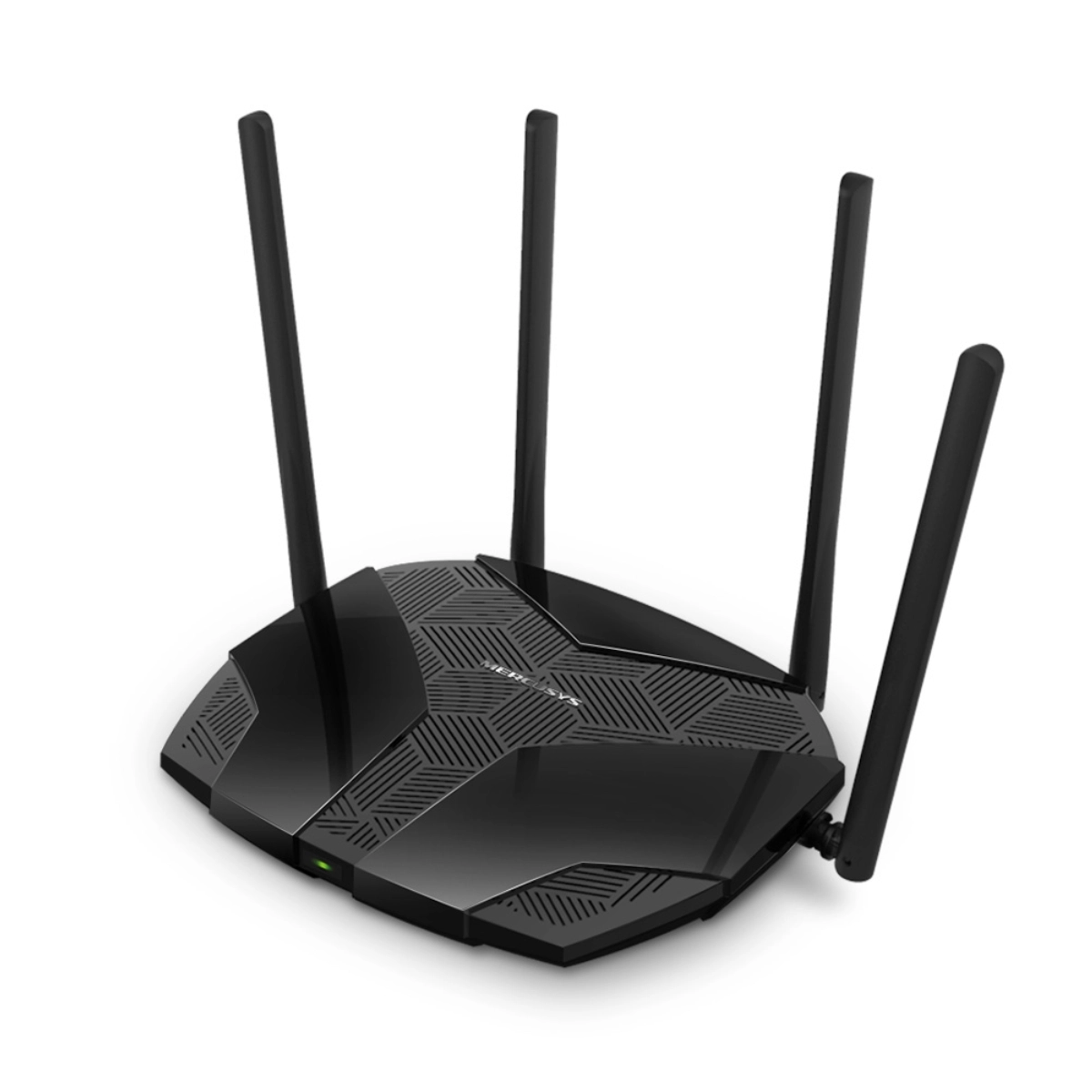 ROTEADOR WIRELESS WI-FI 6 GIGABIT DUAL BAND EASYMESH PRETO