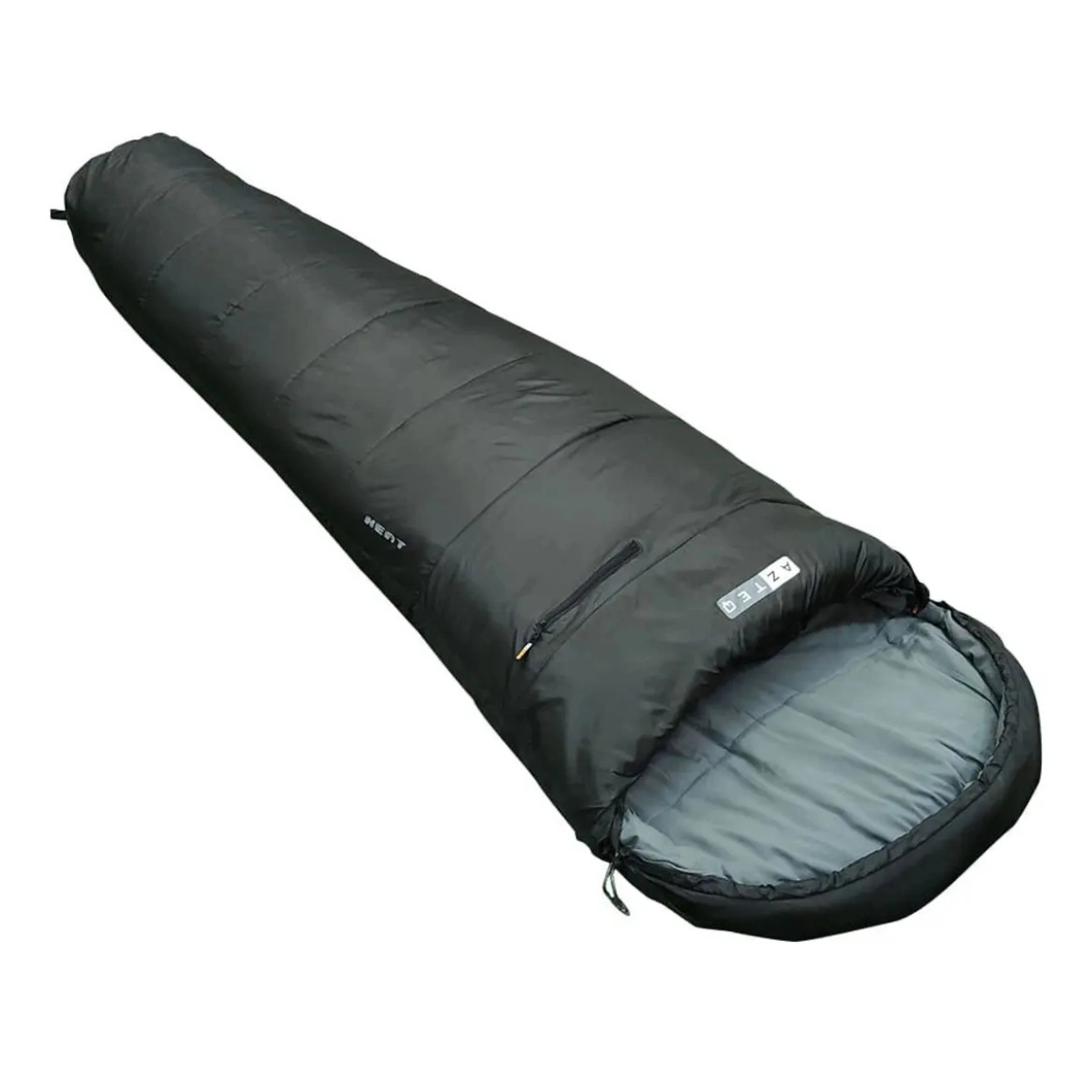 SACO DE DORMIR PARA ACAMPAMENTO HEAT PRETO AZTEQ 7C A 18C