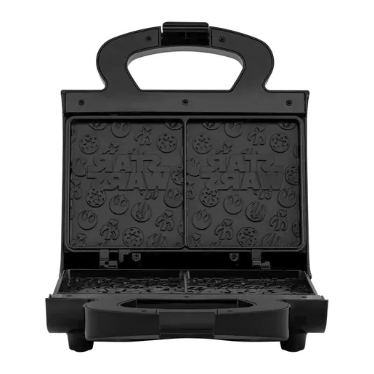 SANDUICHEIRA ELÉTRICA COMPACTA PORTÁTIL STAR WARS MALLORY 127V PRETO 750W