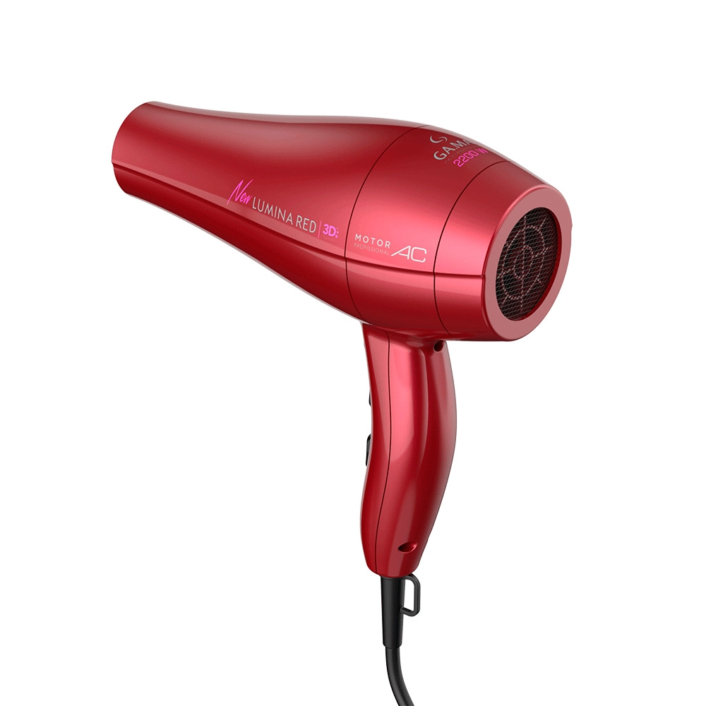 SECADOR DE CABELO GAMA NEW LUMINA RED 3D 2200W 127V SECADOR DE CABELO GAMA NEW LUMINA RED 3D 2200W 127V
