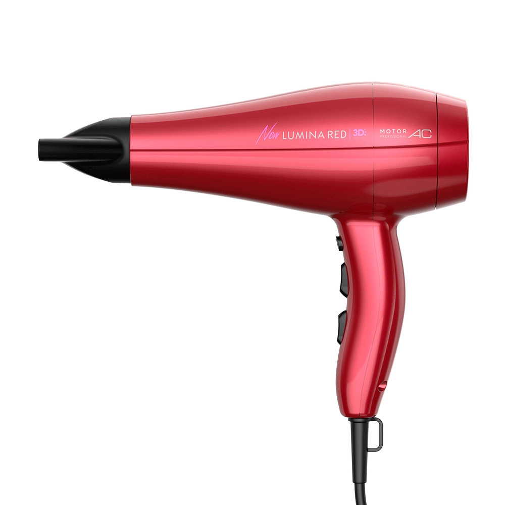 SECADOR DE CABELO GAMA NEW LUMINA RED 3D 2200W 127V