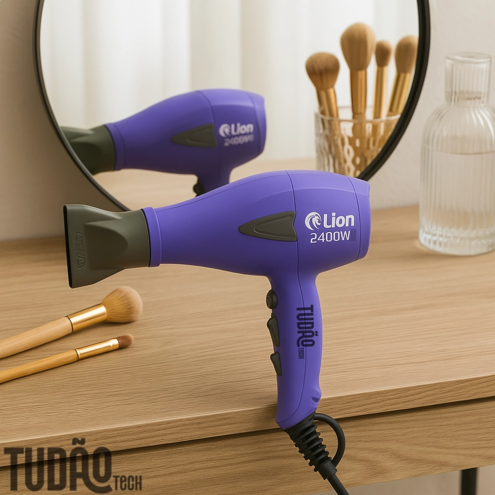 Secador de Cabelo Lion Pro 2400W ? Violeta | 127V