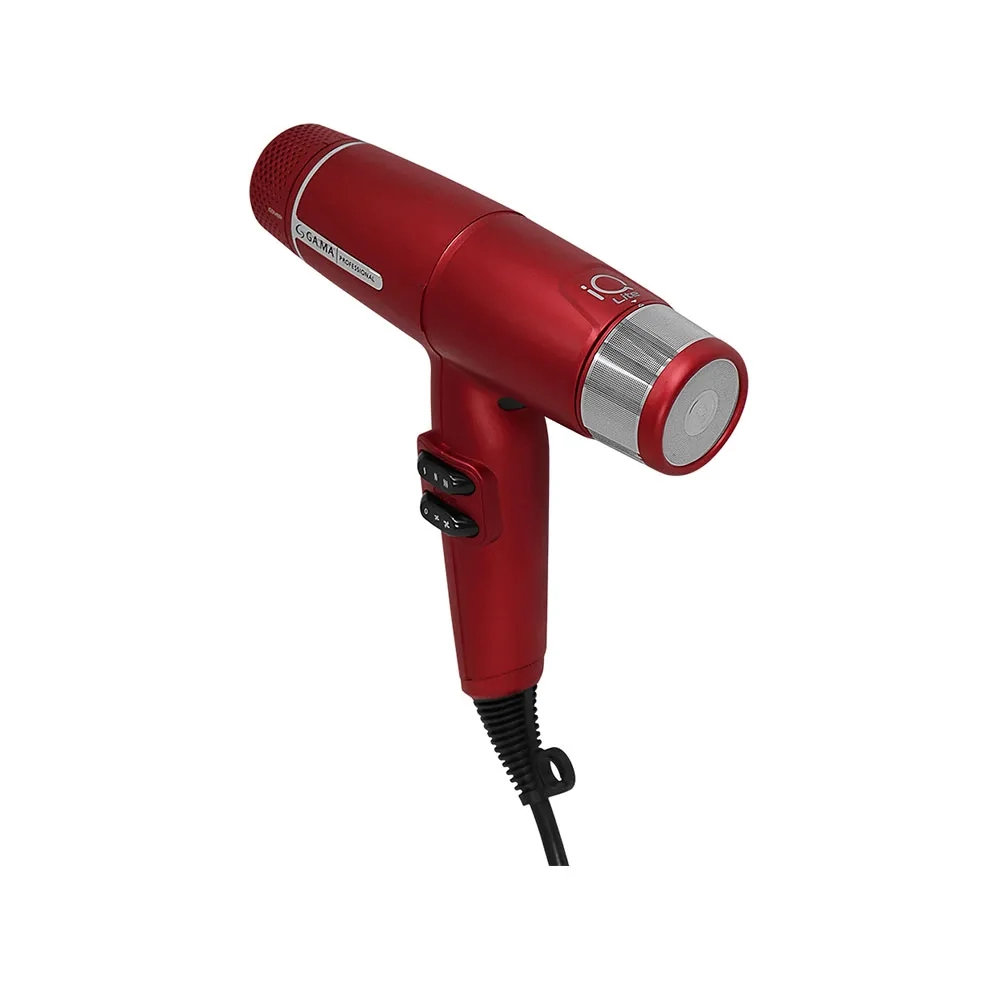 SECADOR DE CABELO PROFISSIONAL GAMA IQ LITE RED 1600W 127V SECADOR DE CABELO PROFISSIONAL GAMA IQ LITE RED 1600W 127V
