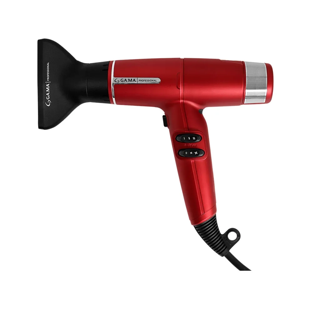SECADOR DE CABELO PROFISSIONAL GAMA IQ LITE RED 1600W 127V