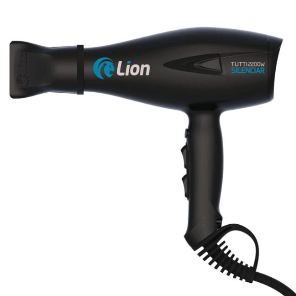 Secador De Cabelo Tutti Silenciar 2200W 220V Profissional Lion
