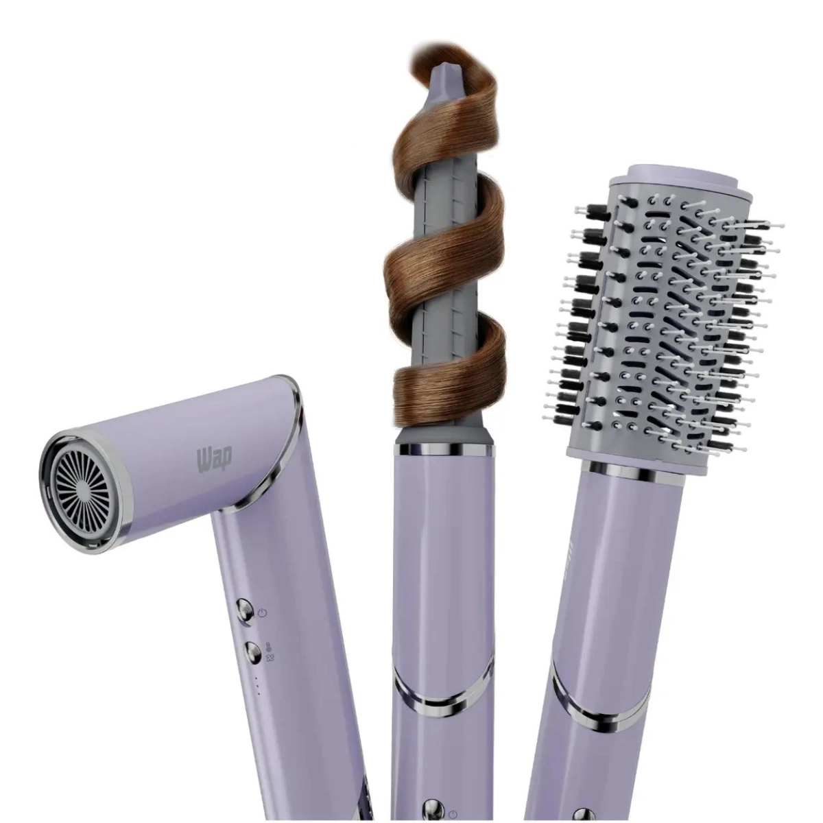 SECADOR E MODELADOR WAP INTENSE STYLER 5 EM 1WS1600 127V 1250W LILAS E CINZA