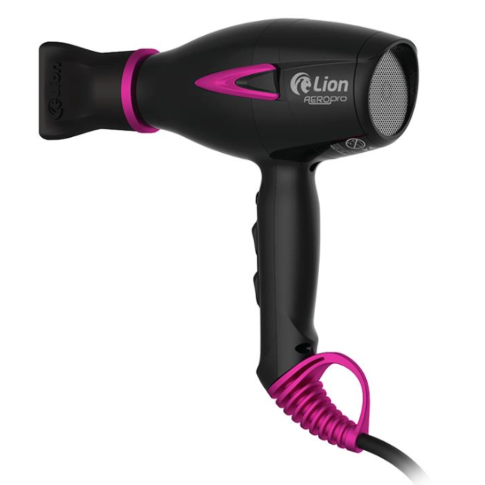 Secador Profissional Lion Aero Pro PINK 220V | 2150W | Motor AC | Jato Frio 