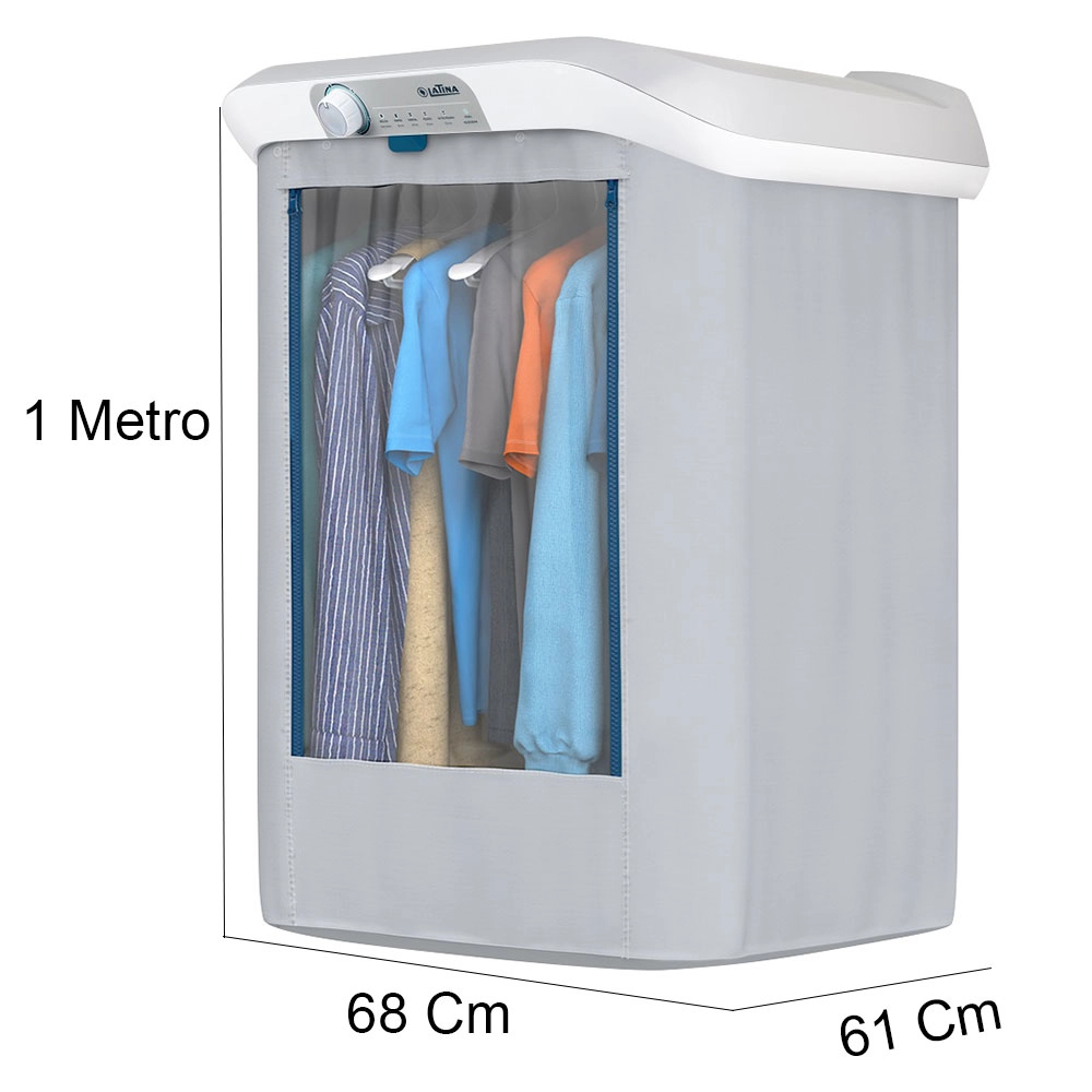 SECADORA DE ROUPA ELÉTRICA E AQUECEDOR LATINA BRANCA 10KG 127V